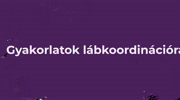 I. LECKE - GYAKORLATOK LÁBKOORDINÁCIÓRA