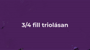 IV. LECKE - HOGY JÁTSZUNK 3/4 FILLT TRIOLÁSAN?