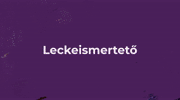 I. Lecke - Hangközfordítás
