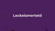 II. Lecke - Harmonikus moll skála
