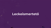 IV. Lecke - Blues kör improvizáció