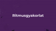 VI. LECKE - RITMUSGYAKORLAT EGÉSZ, FÉL ÉS NEGYED HANGOKKAL