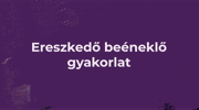 I. Lecke - Ereszkedő beéneklő gyakorlat