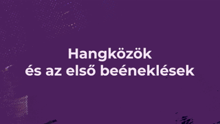 III. Fejezet  - Hangközök és az első beéneklések